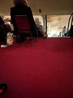 blocking aisle carnegie hall